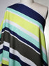 55% Linen 45% Viscose - Minori Stripe - Clearance Fabric Sale 30% Off